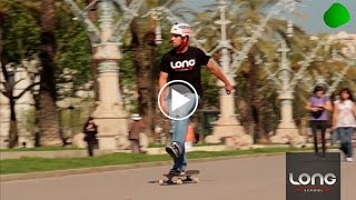 Tutorial longboard Cómo superar obstáculos en la ciudad  Long School [upl. by Gunzburg]