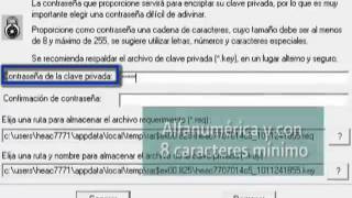 Trámite para obtener la FIEL Firma Electrónica Avanzada Paso 5 [upl. by Huntingdon]