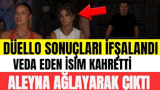 SURVİVOR ALLSTARDA TARİHİ VEDA • ALEYNA ELENDİ AMA ÖYLE SERT KONUŞTUKİ NEFİSE NAGİHAN YERİN DİBİNE G [upl. by Atel]