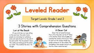 Reading for Grade 1 and Grade 2  Reading Comprehension  Learn English Through Stories Set 8 [upl. by Rabka446]