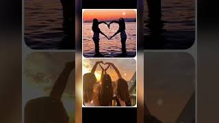 Two bestie Vs three bestie bollywood music song newsong gift truefriends bestfriendsforever [upl. by Lynette]