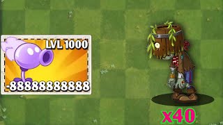 Barrelhead Zombie Level 40 Vs 20 Team Plant  Who Will Win  Pvz2 [upl. by Blynn248]