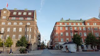 Walking around in Eskilstuna Sweden  Virtual walk in Eskilstuna city Street sounds 4K 60fps [upl. by Hannad506]