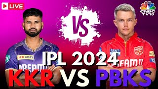 IPL 2024 LIVE KKR Vs PBKS Match  Kolkata Knight Riders Vs Punjab Kings Score  KKR Vs PBKS  N18L [upl. by Herodias]