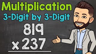 3Digit by 3Digit Multiplication  Math with Mr J [upl. by Atinihc]