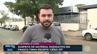 Suspeita de material radioativo escrito CÉSIO 137 deu o que falar e chamou atenção de autoridades [upl. by Aitetel]