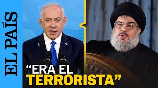 HEZBOLÁ  Netanyahu declara que la muerte de Nasralá cambiará quotel equilibrio de poder en la regiónquot [upl. by Storz]