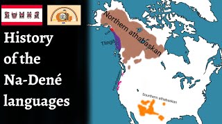 The history of the NaDené languages Timeline [upl. by Eeslehc]