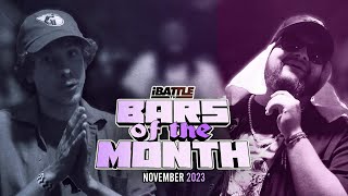 BARS OF THE MONTH  November 2023 [upl. by Moule282]