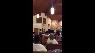 Calesta Day singing at St John in Lexington Kentucky for Min Landon Wilson [upl. by Godliman]