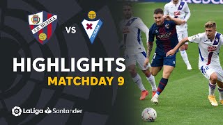 Highlights SD Huesca vs SD Eibar 11 [upl. by Latnahc548]