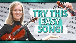 My Bonnie  Easy Beginner Violin Play Along [upl. by Strohbehn]