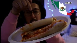 ASMR  Chileno Comiendo Tamales Oaxaqueños en Mexico  Sonidos de Comida Para Dormir [upl. by Rania]