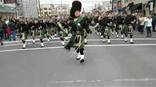 Friendly Sons of the Shillelagh and the Pipes and Drums of the Jersey Shore  2018 [upl. by Ingram]