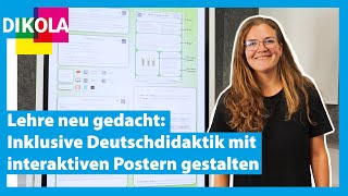 Lehre neu gedacht Inklusive Deutschdidaktik mit interaktiven Postern gestalten [upl. by Deys]