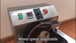 Small Chocolate tempering machine Wheel speed adjustable Temperature adjustable [upl. by Abekam544]