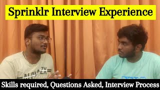 My Sprinklr Interview Experience  Product Implementation Consultant Role sprinklr unifiedcxm [upl. by Ingraham864]