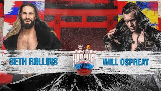 WWE 2K23  Seth Rollins vs Will Ospreay  Wrestling Summit Dream Match Highlights WWE x NJPW PPV [upl. by Anib]