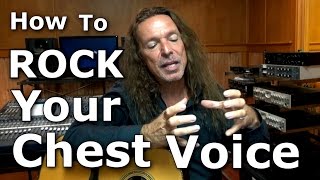 How To ROCK Your Chest Voice  How To Belt  Ken Tamplin Vocal Academy [upl. by Hsizan]