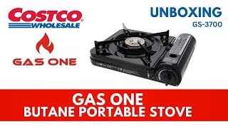 Costco Finds Unboxing the GasOne Butane Stove GS3700 [upl. by Ydrah]