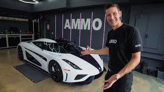 Detailing 3 World Record Koenigseggs BTS Preview [upl. by Lukin]