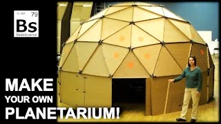 Make Your Own Cardboard Planetarium and Projector [upl. by Einaffit]