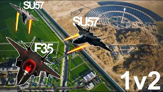 Battlefield 2042 Aggressive Fighter Jet Gameplay  F35  Renewal Conquest [upl. by Lenka]