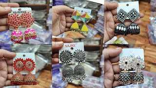 Chickpet Bangalore wholesale Earrings amp Necklaces  courier available [upl. by Bortz973]