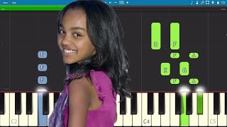 Calling All The Monsters Piano Tutorial  China Anne McClain  Ant Farm [upl. by Accisej]