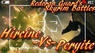 Skyrim Battles  Hircine vs Peryite Legendary Settings [upl. by Ezar]