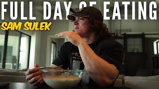 SAM SULEK FULL DAY OF EATING with FOUAD ABIAD amp PAUL LAUZON  Hosstile Supplements [upl. by Joacimah]