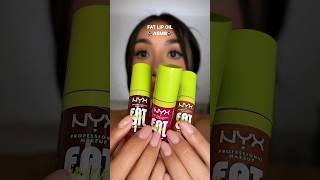 ASMR 🔊 NYX FAT LIP OIL [upl. by Jacobsohn668]