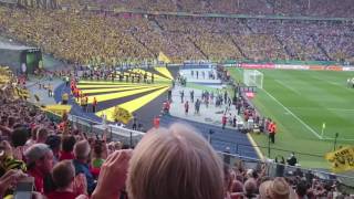 Eröffnung DFB Pokal Finale 2016 FC Bayern München vs Borussia Dortmund [upl. by Swithbert]