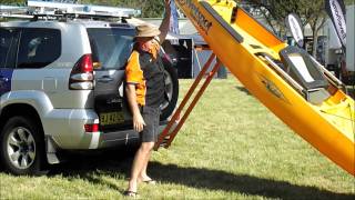 The BEST Kayak Loader on the market   Boathoist Loading Systems [upl. by Hart]