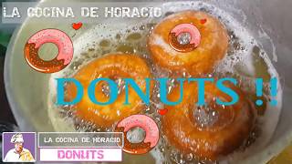 DONAS ROSQUITAS DONNUTS  Receta Súper fácil [upl. by Treva]