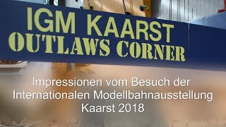 Impressionen von der Internationalen Modellbahnausstellung der IGM Kaarst 10  2018 [upl. by Curson]