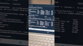 Docker Desktop demo for Windows docker container devops terminal [upl. by Adlihtam501]