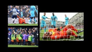 Terrible blessure du gardien Hugo Lloris à Brighton 😱🤦 [upl. by Zehcnas]