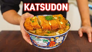 20 Minute Chicken Katsudon Thats NOT Soggy [upl. by Yelsha]