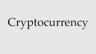 How to Pronounce Cryptocurrency [upl. by Naeloj]