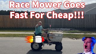 BUDGET RACING MOWER BUILD FROM JUNK [upl. by Estrella]