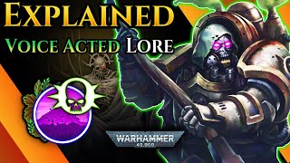 Mortarion  Complete Story  Voice Acted 40k Lore  Entire Character History [upl. by Tecla]