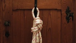 Easy Method To Secure A Rope Coil  WhyKnot [upl. by Koehler]