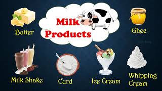 17 Milk Products  Healthy Milk Products Names  Milk Products  Dairy Products [upl. by Bogoch]