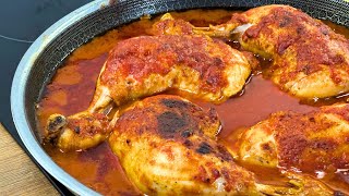 Hungarian Chicken Paprikash recipe ❗️ Ive never eaten chicken so delicious ❗️ [upl. by Annairda]