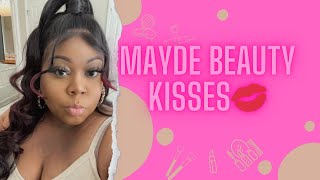 Mayde Beauty Synthetic WigKISSES💋 Part 1 of my affordable wig collection 💕 [upl. by Geller]