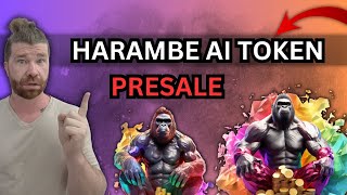 Harambe AI Token 1st Decentralized Hedge fund 100X Crypto Moonshot [upl. by Coppinger]