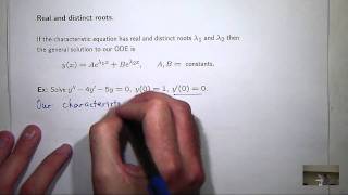 How to solve 2nd order differential equations [upl. by Chemesh]