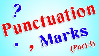 Full stop Comma amp Question mark  Punctuation Marks Part1  Rims English [upl. by Anaeel]