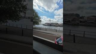 Passing the SS Great Britain bristol docks waterfront [upl. by Eirroc330]